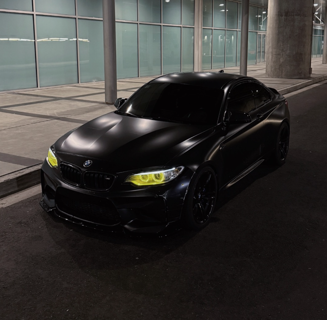 BMW F22 F23 F87 M2 keltaiset DRL valot xenon