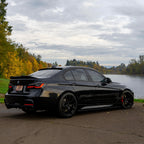 BMW F30/F31/F32/F36 2012-2019 - Sivuhelman listat MP kiiltävän musta
