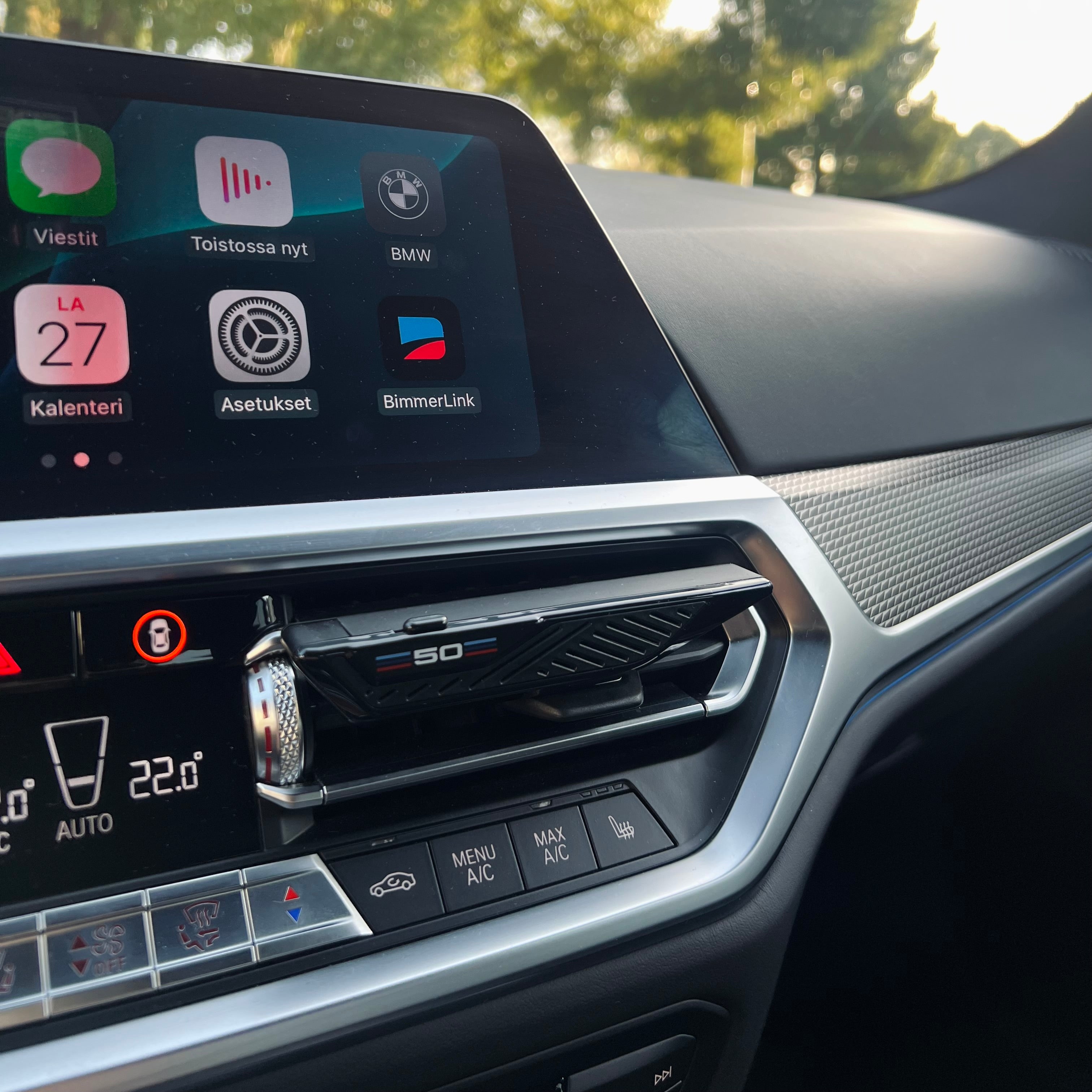 Ilmanraikastin autoon Mountain View vaihdettava tuoksu