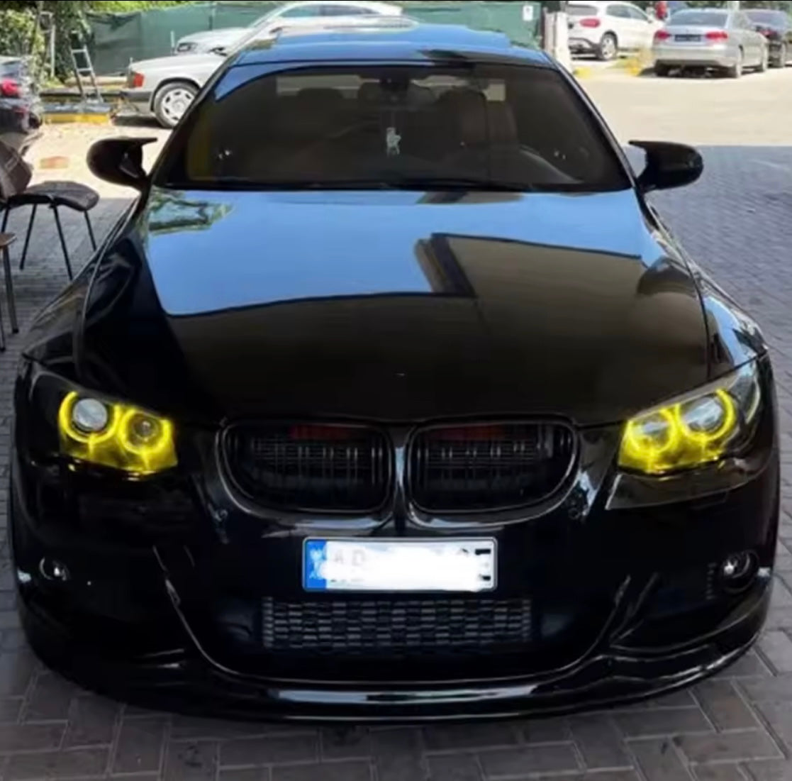 BMW E92/E93 3-Sarja LCI keltaiset DRL CSL style valot