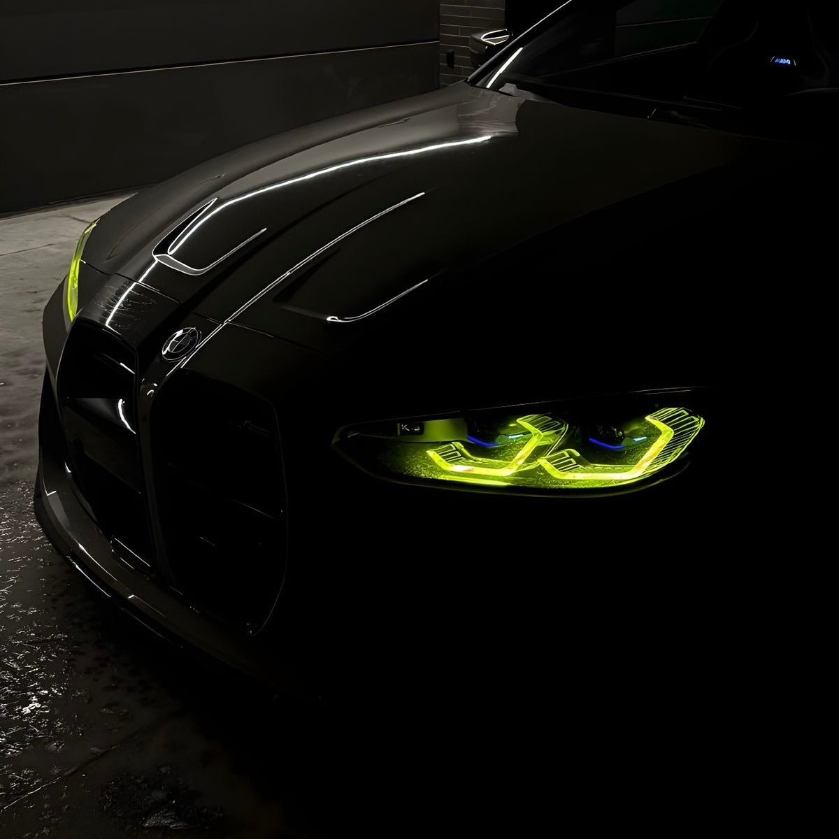 BMW G22 G26 G80 Yellow DRL kit Laser RayLights™