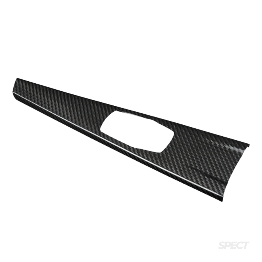 BMW F30/F31/F32 - Hiilikuitu kuvioitu keskikonsolin lista