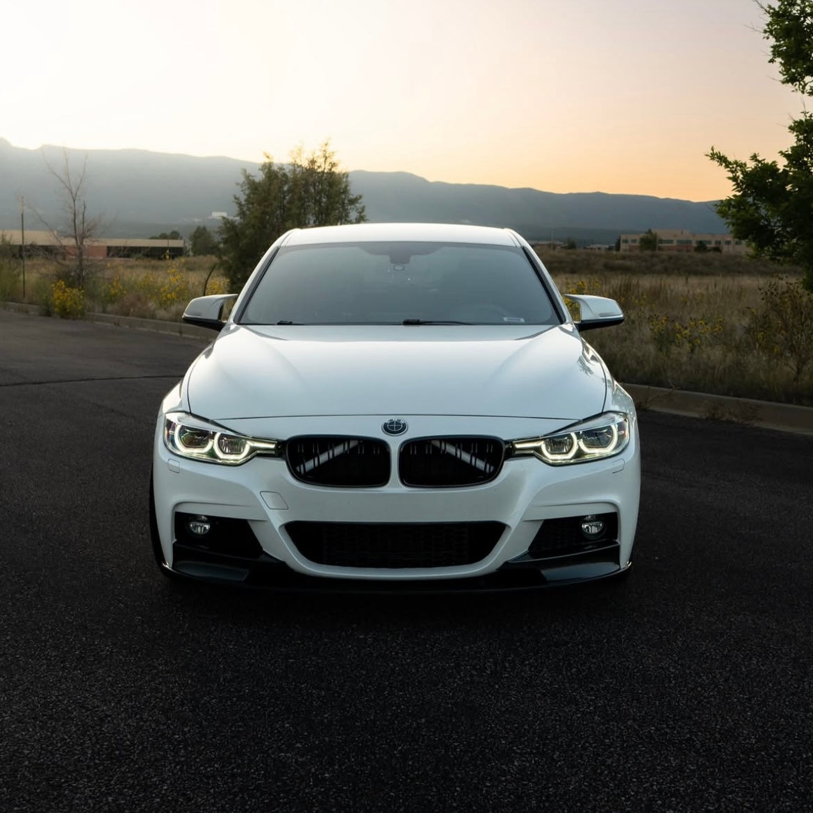 BMW F-sarja peilinkuoret valkoinen M-performance