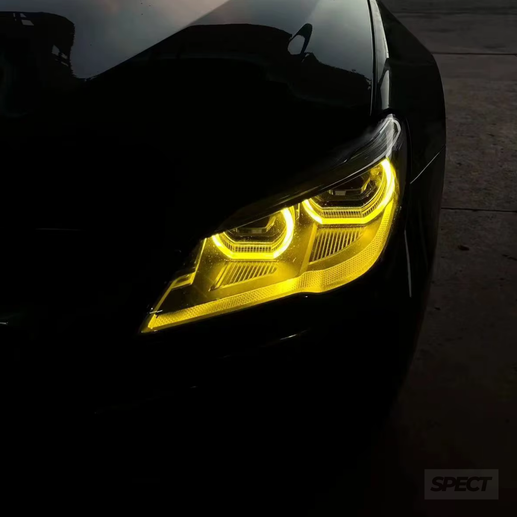 BMW F06/F13 M6 Pre LCI 2012-2015 - Keltainen DRL-valosarja RayLights™