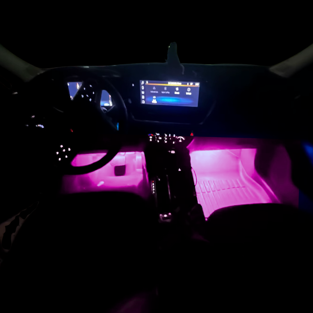 LED tunnelmavalosarja autoon RGB USB NightDrive
