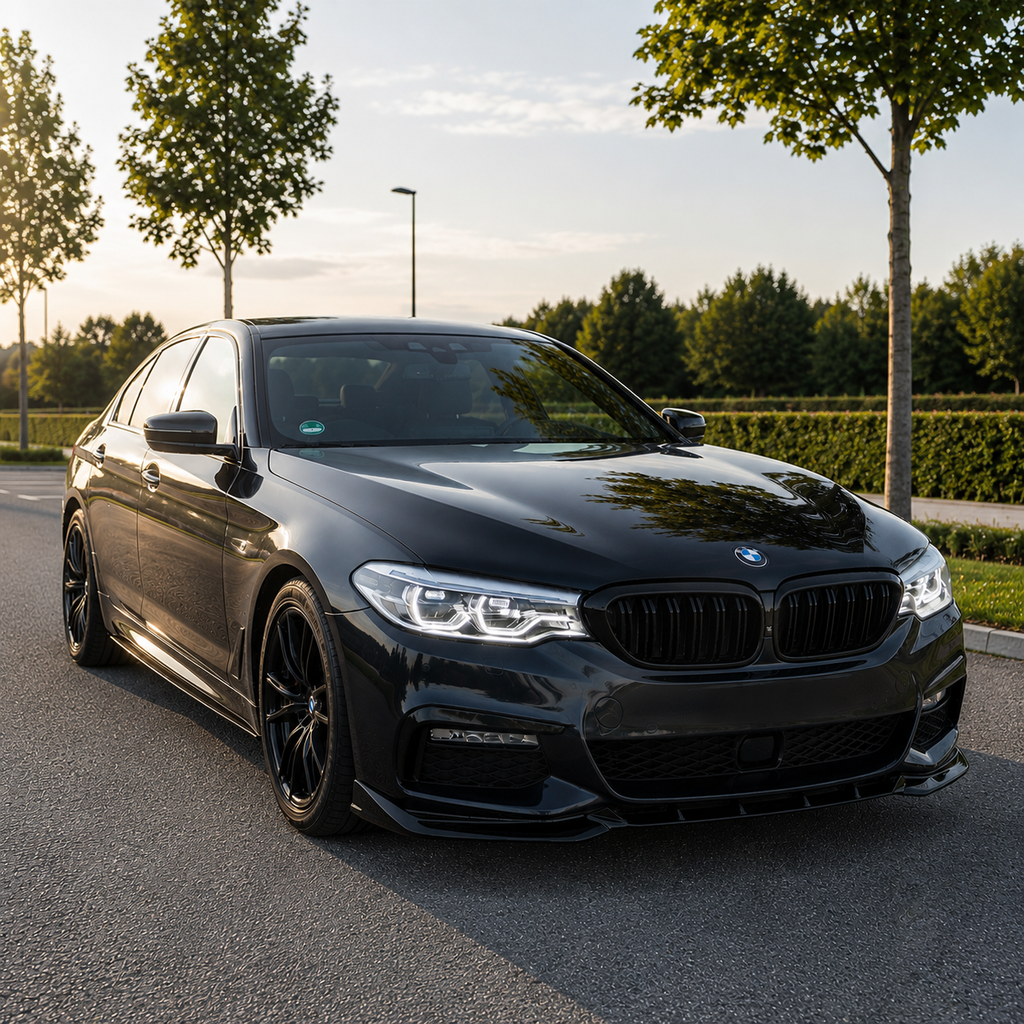 BMW G30/G31 Pre-LCI - Etuspoileri M-performance kiiltävän musta