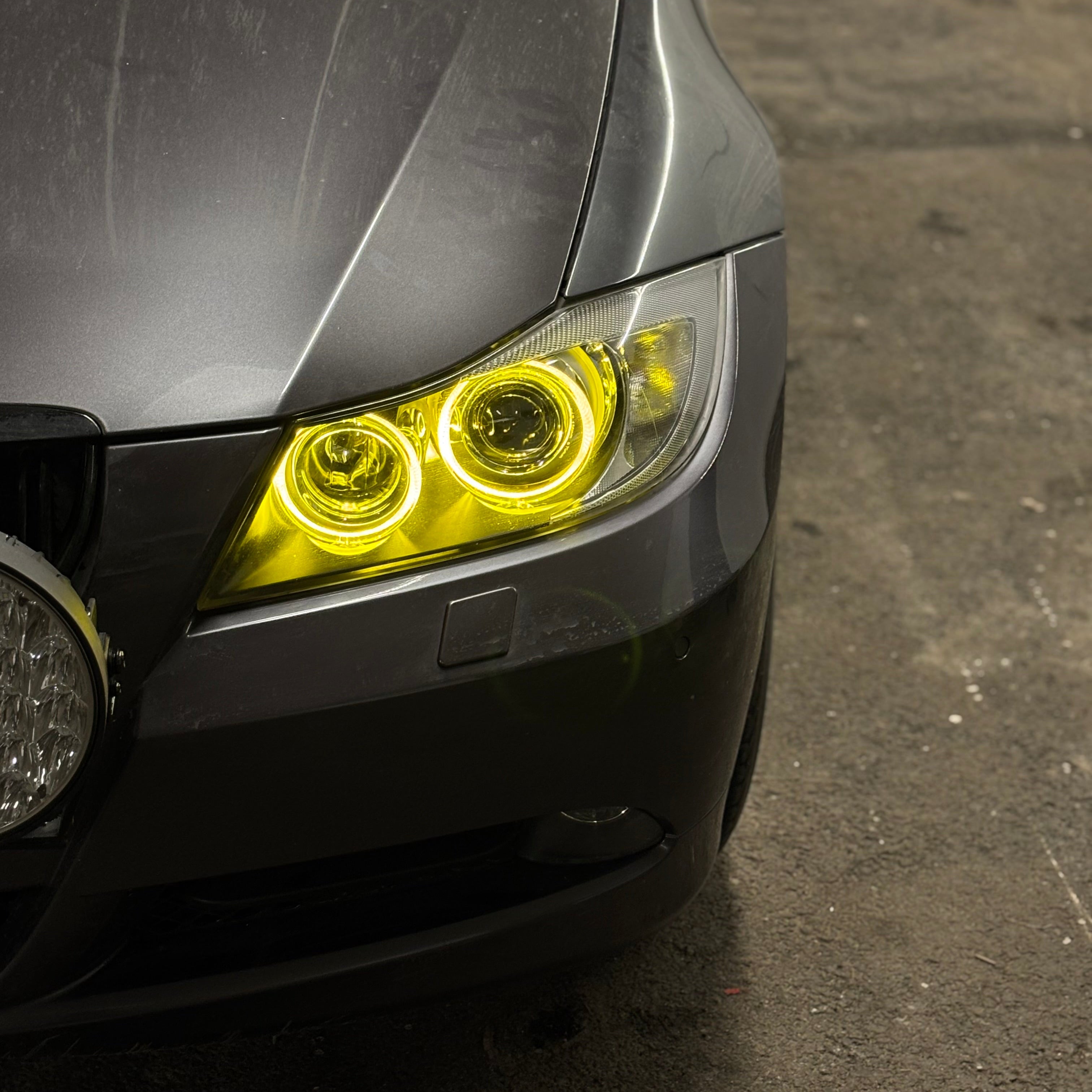 BMW E90/E91 Pre LCI keltaiset DRL valot 04-08