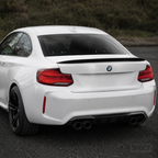 BMW F22/F87 M2 - M-performance takaspoileri kiiltävän musta.