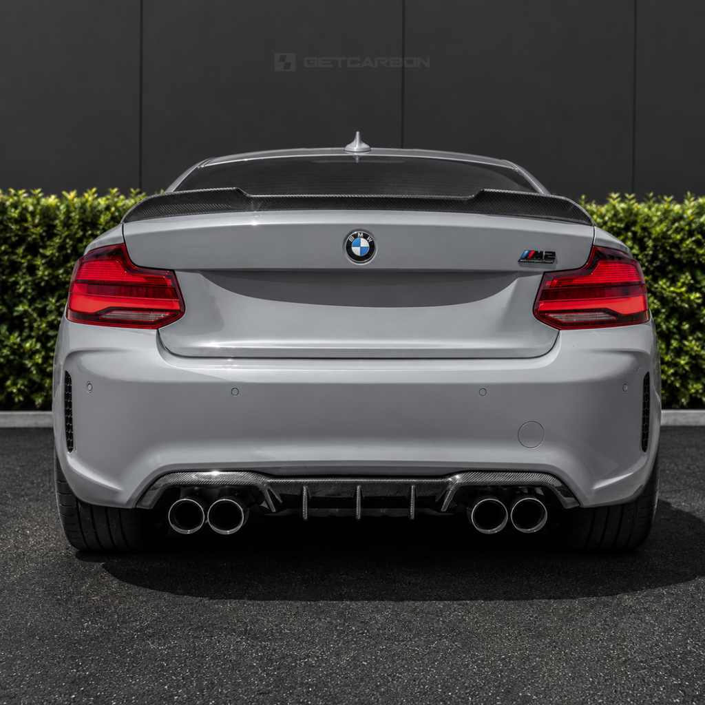BMW F22/F87 M2 - CS Style hiilikuitu takaspoileri GetCarbon