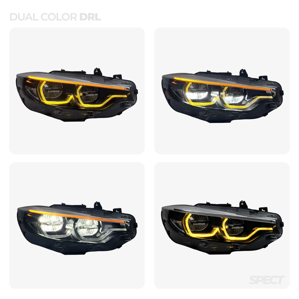 BMW F32/F36/F80/F82 - Icon LCI LED-ajovalot