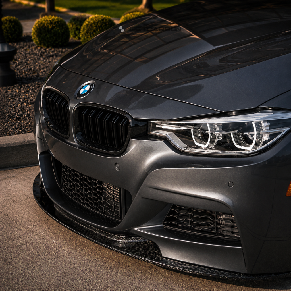 BMW F30/F31 - Hiilikuitu etuspoileri JP GetCarbon