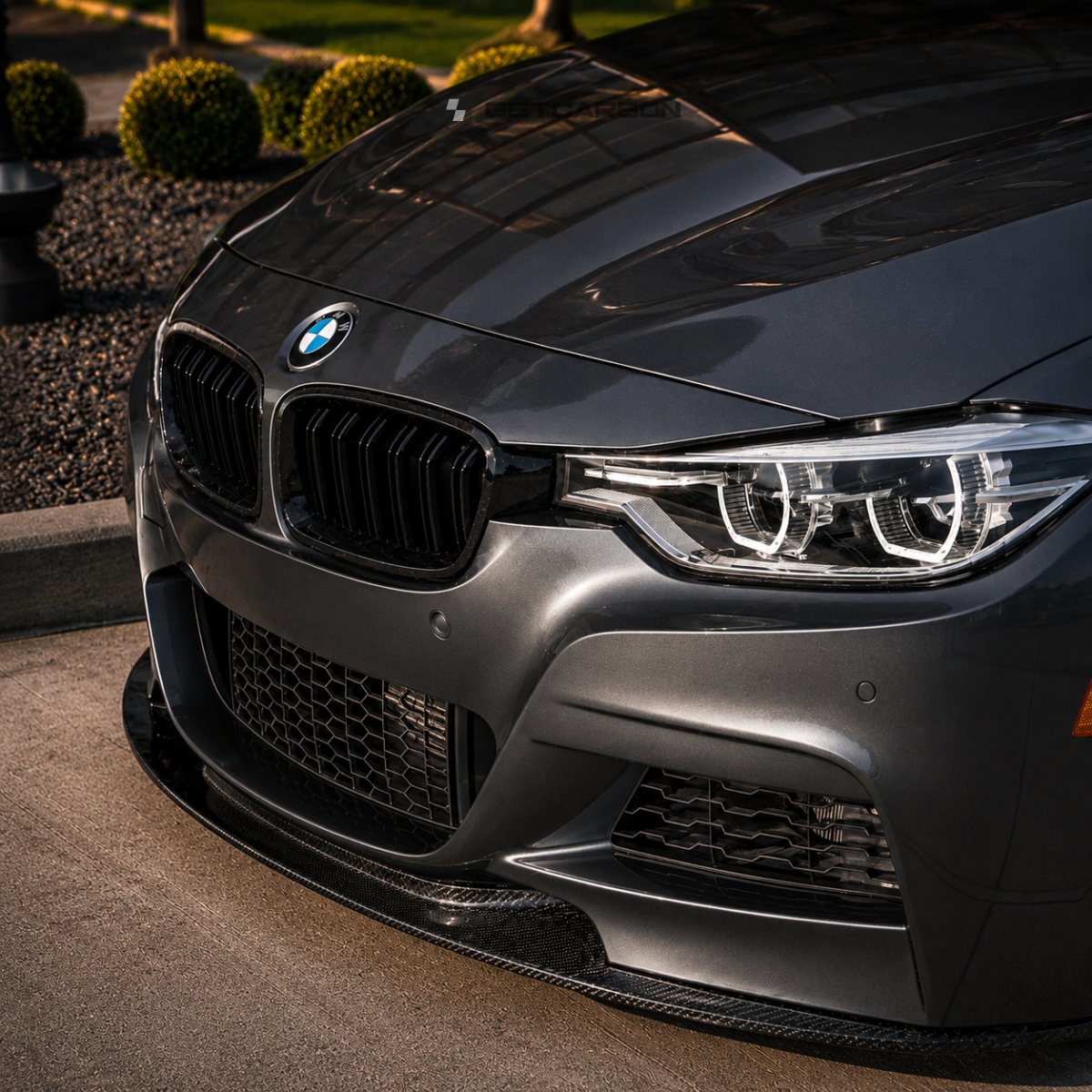BMW F30/F31 - Hiilikuitu etuspoileri JP GetCarbon