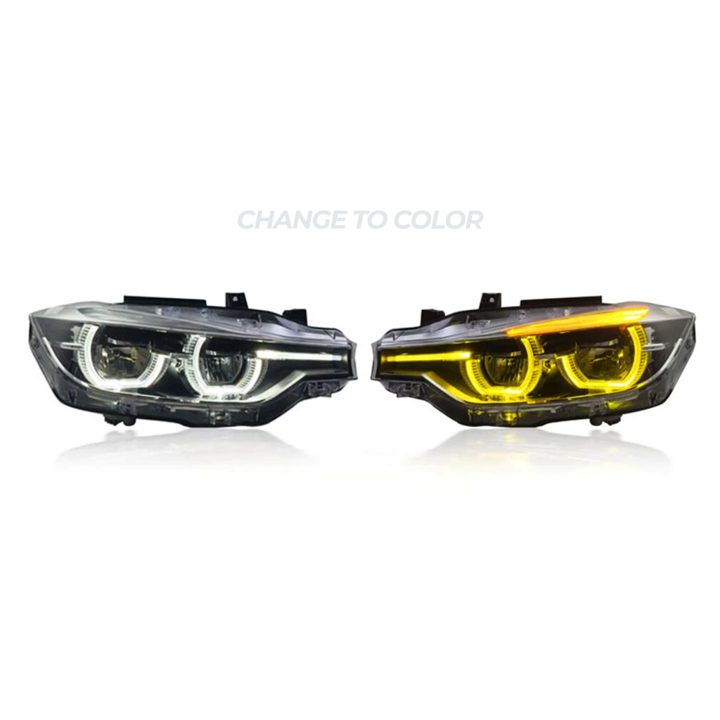 BMW F30/F31 Pre LCI 2012-2016 - Icon LCI LED-ajovalot Shadow Black