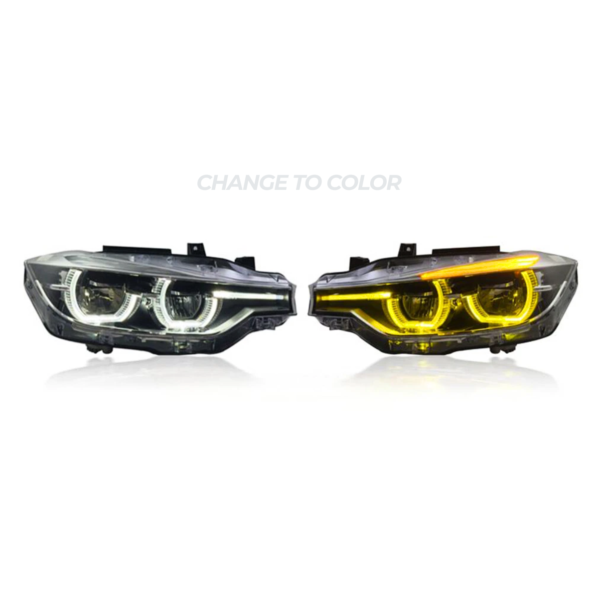 BMW F30/F31 Pre LCI 2012-2016 - Icon LCI LED-ajovalot Shadow Black