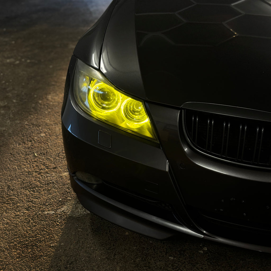 BMW E90/E91 Pre LCI 2005-2008  - keltaiset DRL valot (xenon)