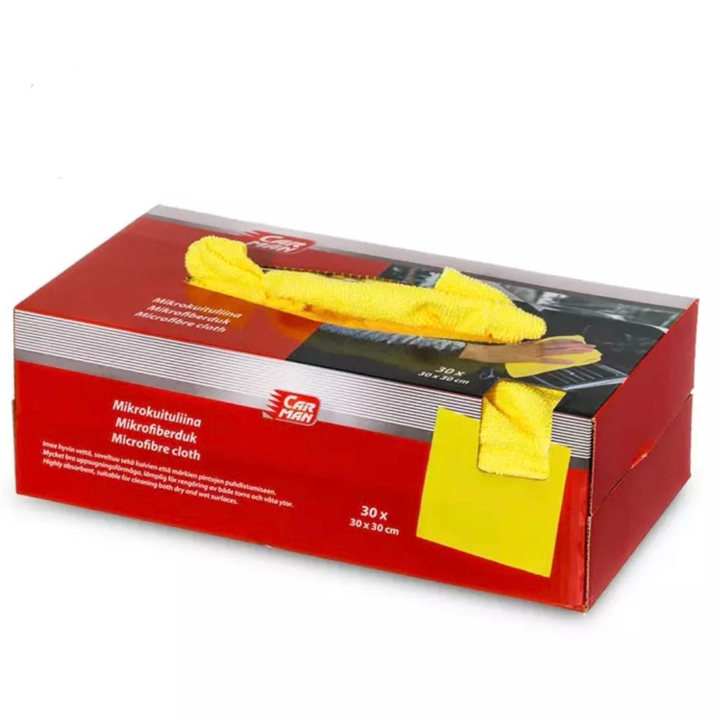 Mikrokuituliina 30 kpl 30 x 30cm