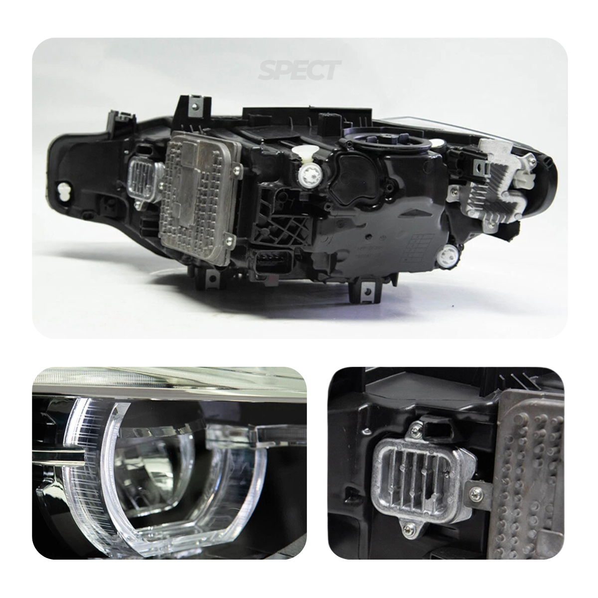 BMW F30/F31 Pre LCI 2012-2016 - Icon LCI LED-ajovalot Shadow Black