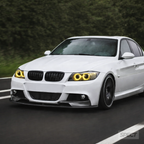 BMW E90/E91 Pre LCI 2005-2008  - keltaiset DRL valot (xenon)