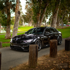 BMW F80/F82/F83 M3/M4 - Etuspoileri kiiltävän musta M-Performance