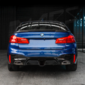 BMW G30/G31 2017-2024 - CS style takadiffuusori kiiltävän musta