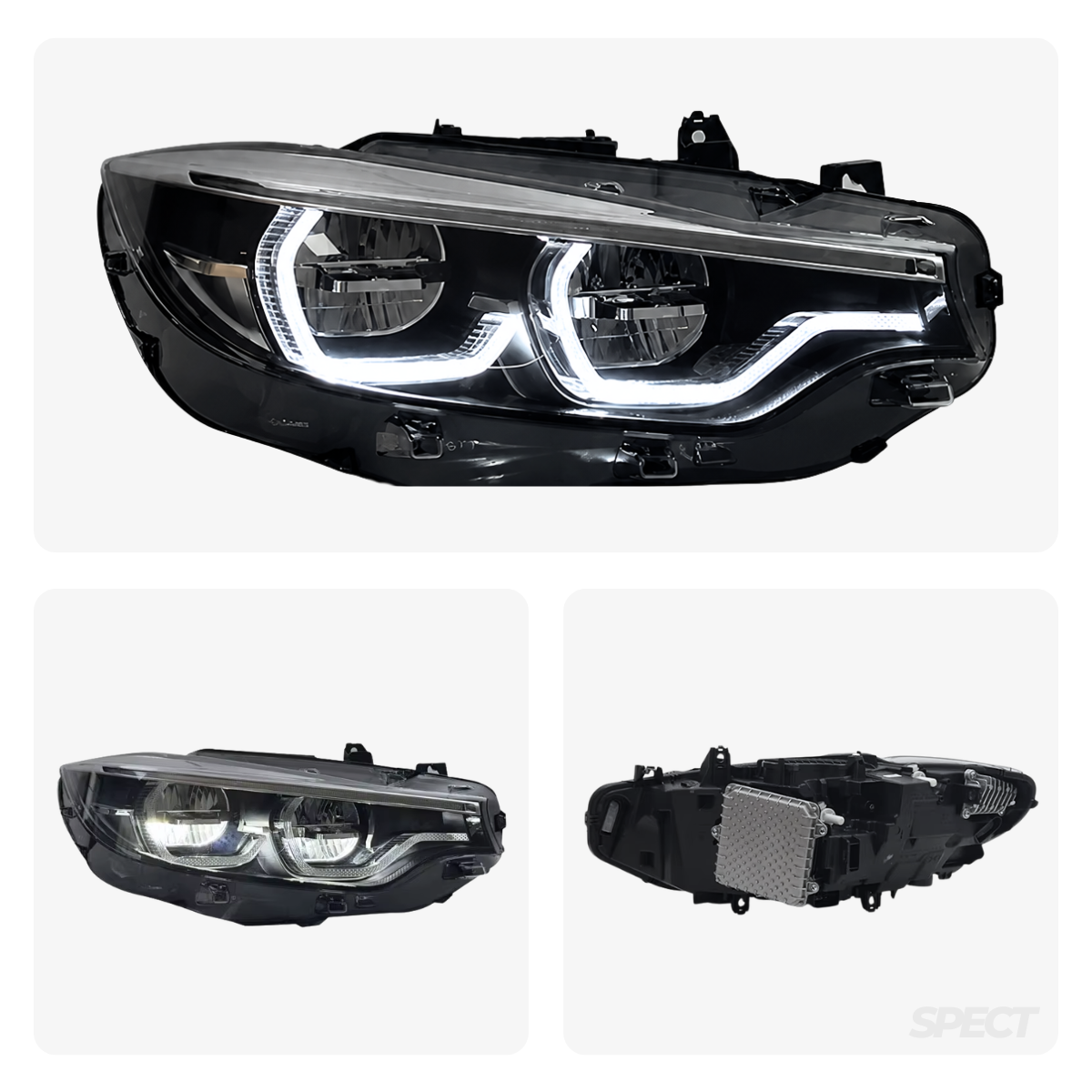 BMW F32/F36/F80/F82 - Icon LCI LED-ajovalot
