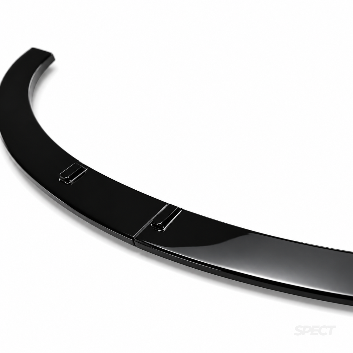 BMW E92/E93 2006-2013 - Etuspoileri kiiltävän musta M-Sport