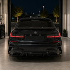BMW G20/G21 M-sport Competition takadiffusori – Kiiltävä Musta