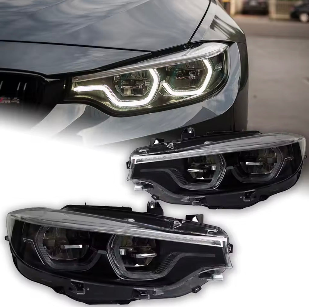 BMW 4-sarja F32 F36 ICON style LED-ajovalot (Tilaustuote)