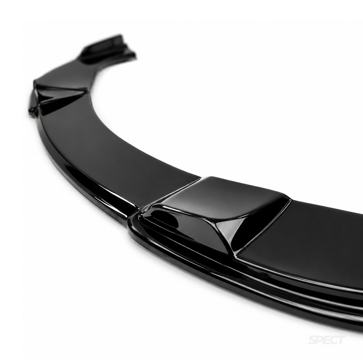BMW E60/E61 2004-2010 - Etuspoileri H-style kiiltävän musta M-sport