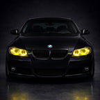 BMW E90/E91 LCI 2009-2012 - keltaiset DRL valot (halogen)
