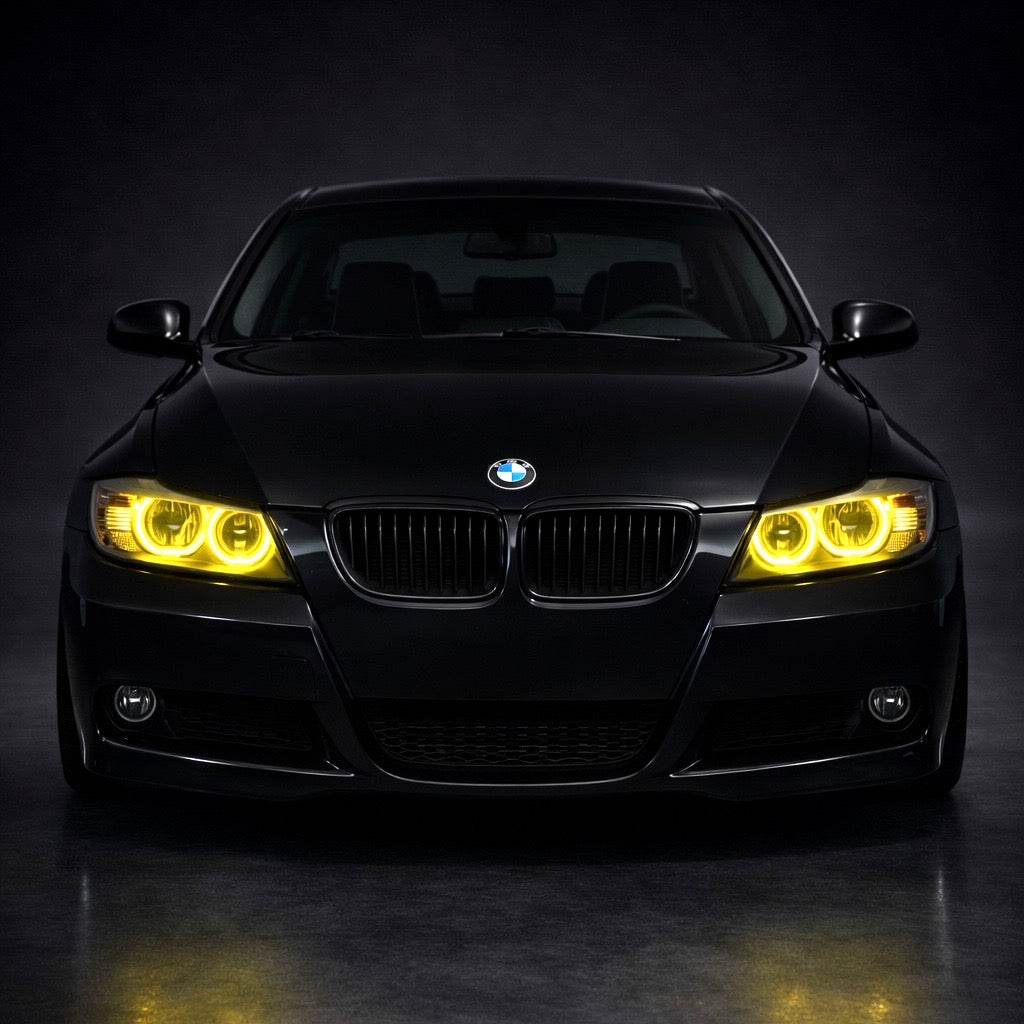 BMW E90/E91 LCI keltaiset DRL valot