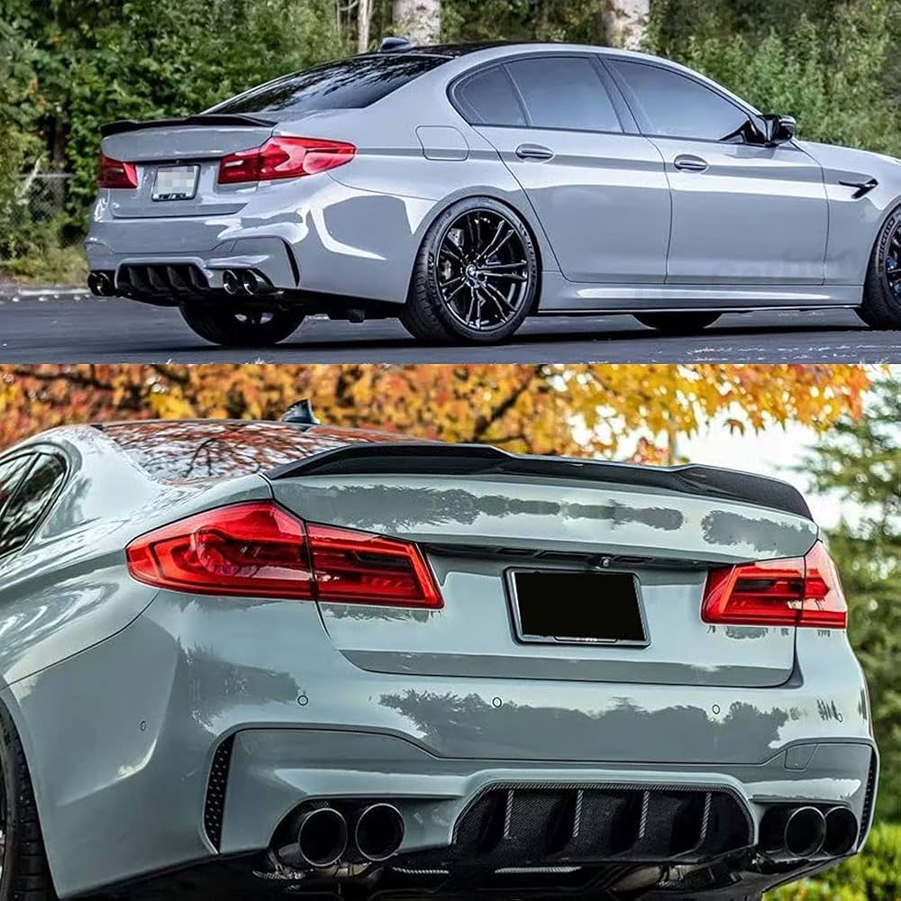 BMW 5-Sarja G30 takaspoileri kiiltävän musta CS Style