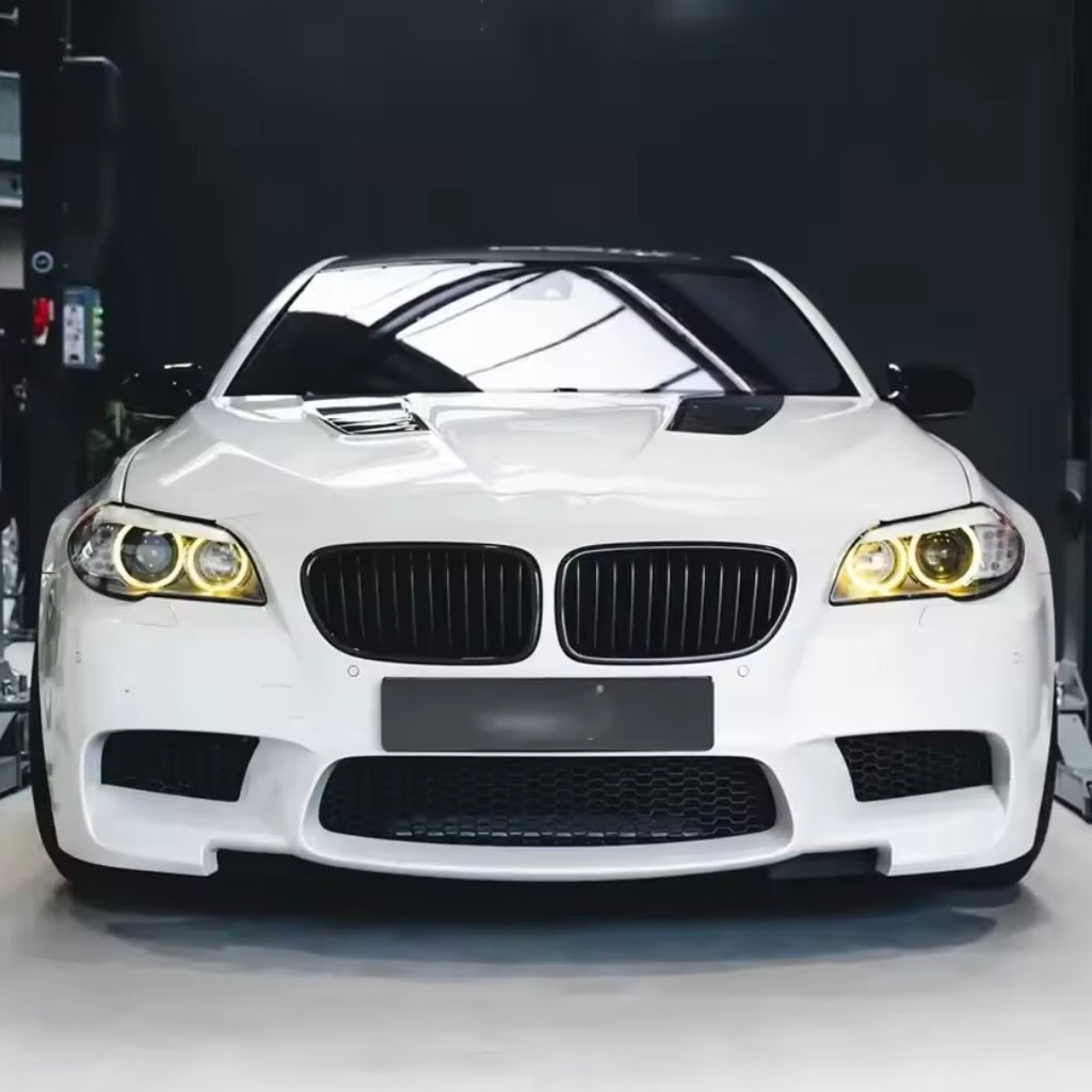 BMW F10/F11 keltaiset DRL moduulit CSL-style valot
