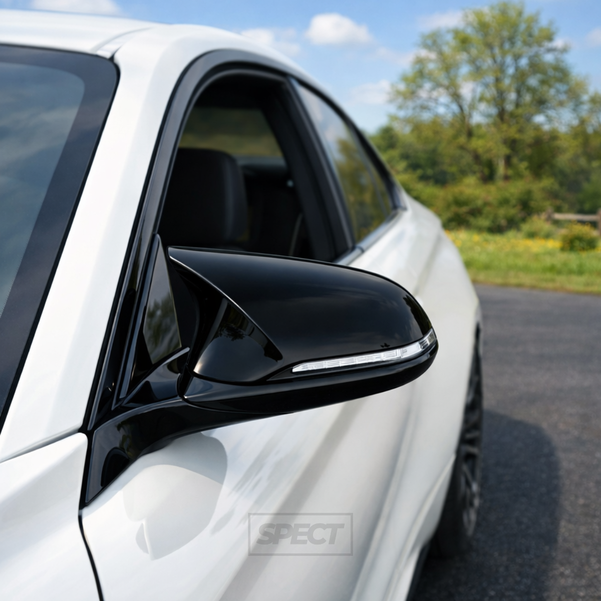 M-Style peilit V2 kiiltävän musta - BMW F20/F21/F22/F30/F32/F87 (2012-2019)