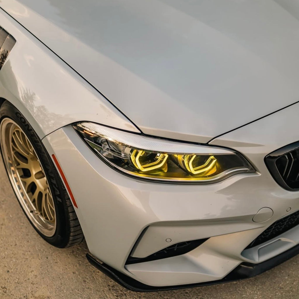 BMW F22/F87 LCI - Keltaiset DRL-valot (LED) RayLights™