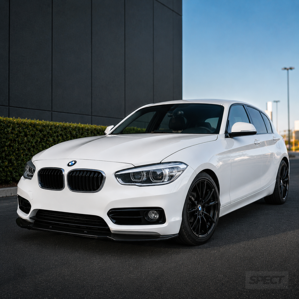 BMW F20/F21 2011-2019 - Etuspoileri kiiltävän musta Base
