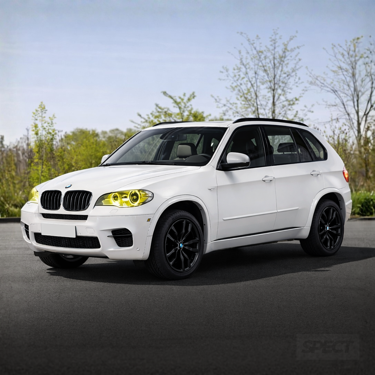 BMW X5 E70 LCI 2011-2013 - Keltaiset DRL-valot RayLights™