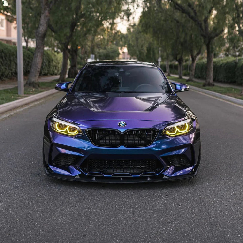 BMW F22 F87 2-sarja LCI keltaiset DRL LED RayLights™