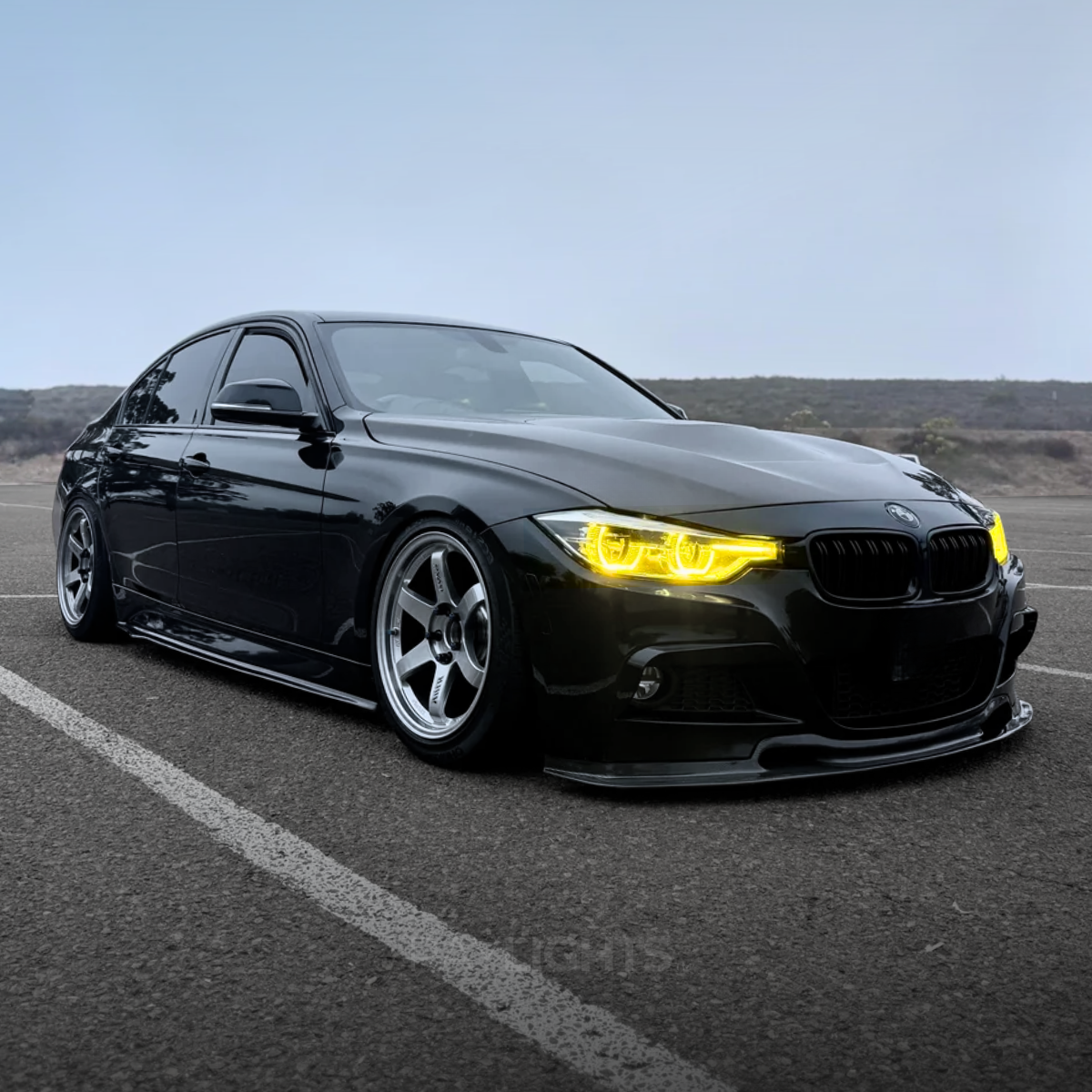 BMW F30/F31 LCI - keltaiset DRL-valot RayLights™