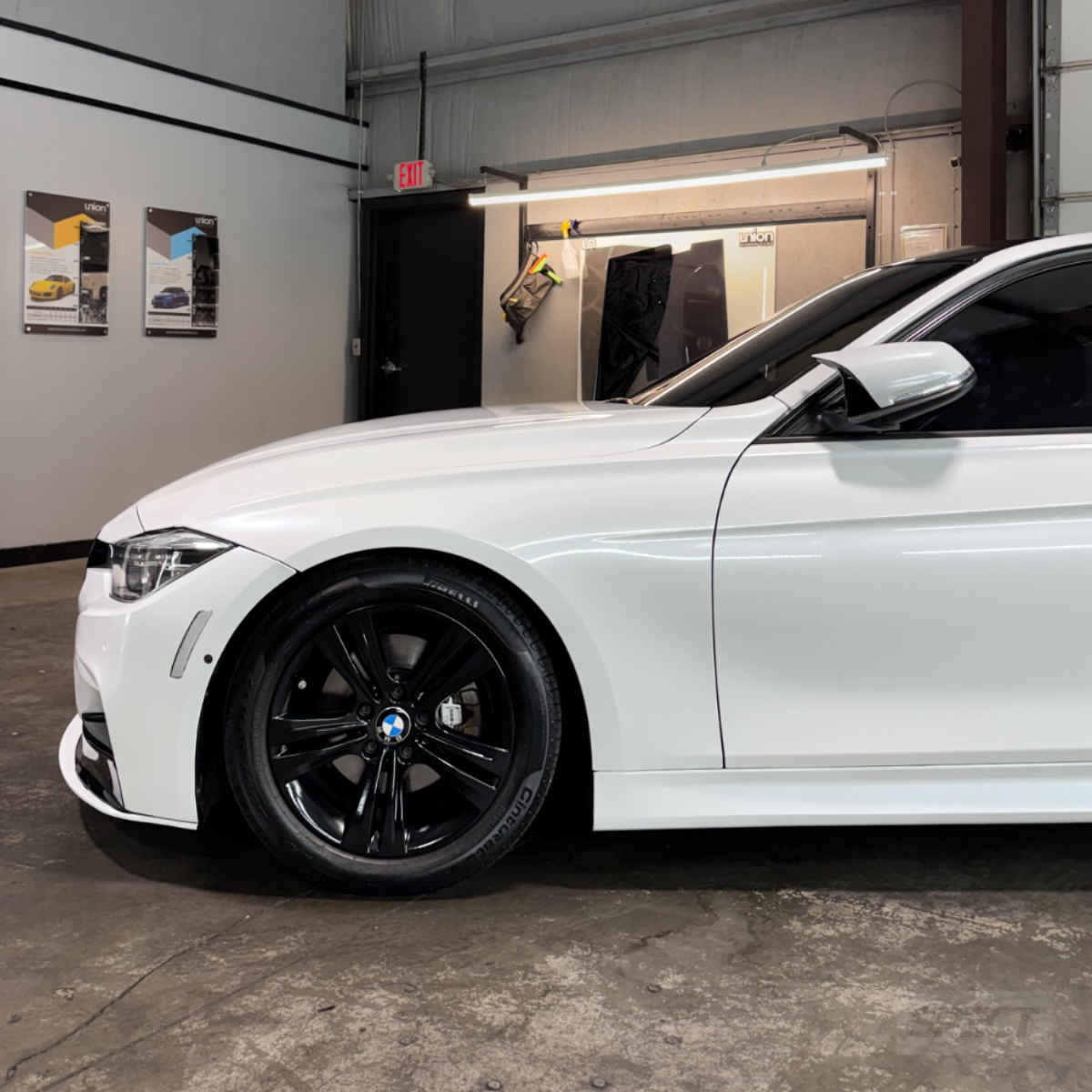 BMW F20/F21/F22/F30/F32/F87 2012-2019 - Peilinkuoret kiiltävän valkoinen M-Performance