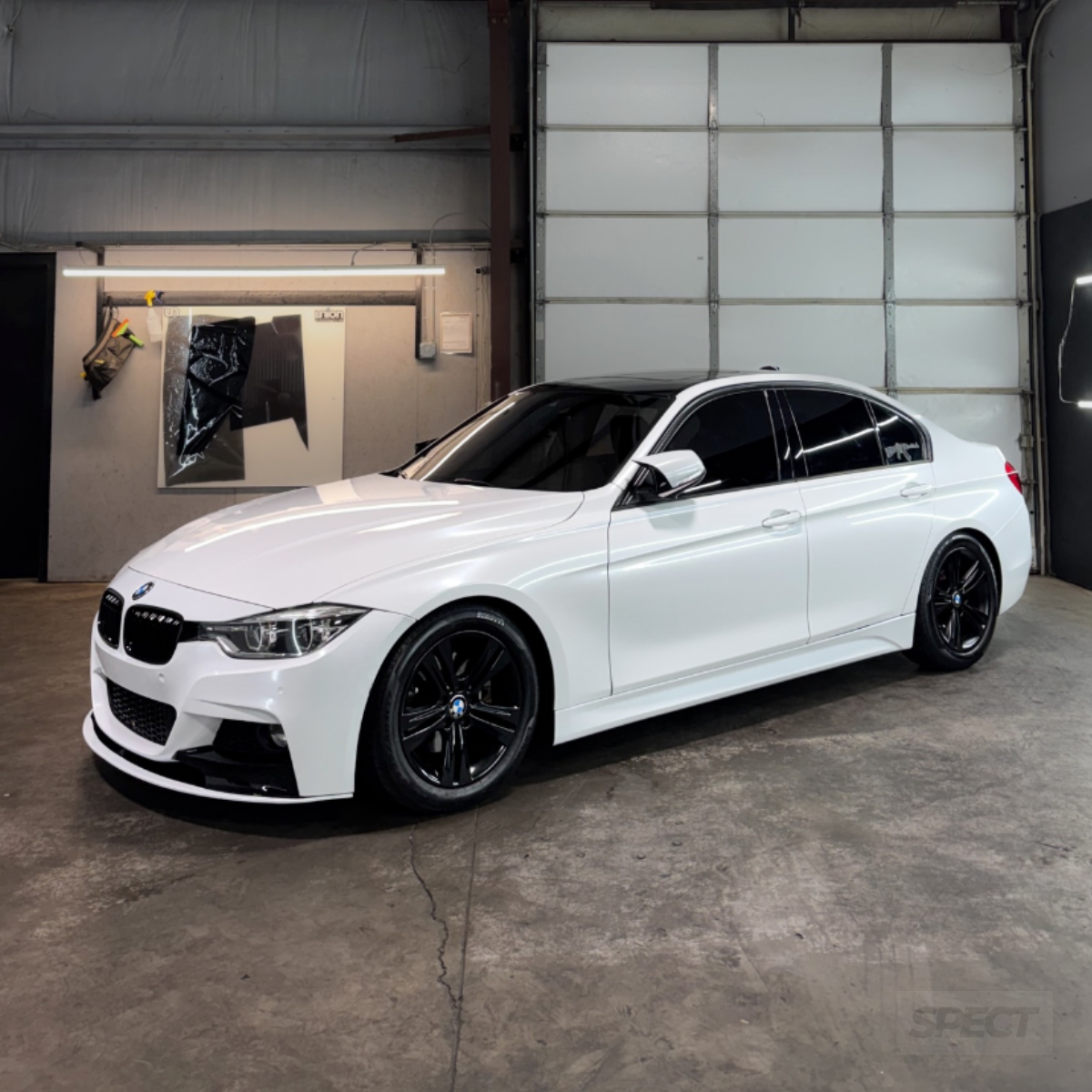 BMW F20/F21/F22/F30/F32/F87 2012-2019 - Peilinkuoret kiiltävän valkoinen M-Performance