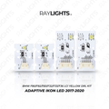 BMW F32/F80/F82 LCI - Keltaiset DRL-moduulit LED RayLights™