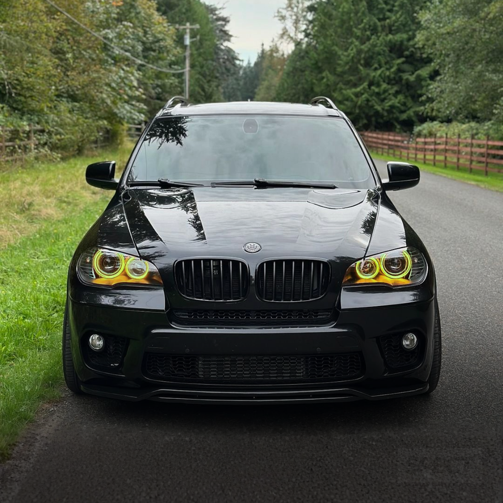 BMW X5 E70 LCI 2011-2013 - Keltaiset DRL-valot RayLights™