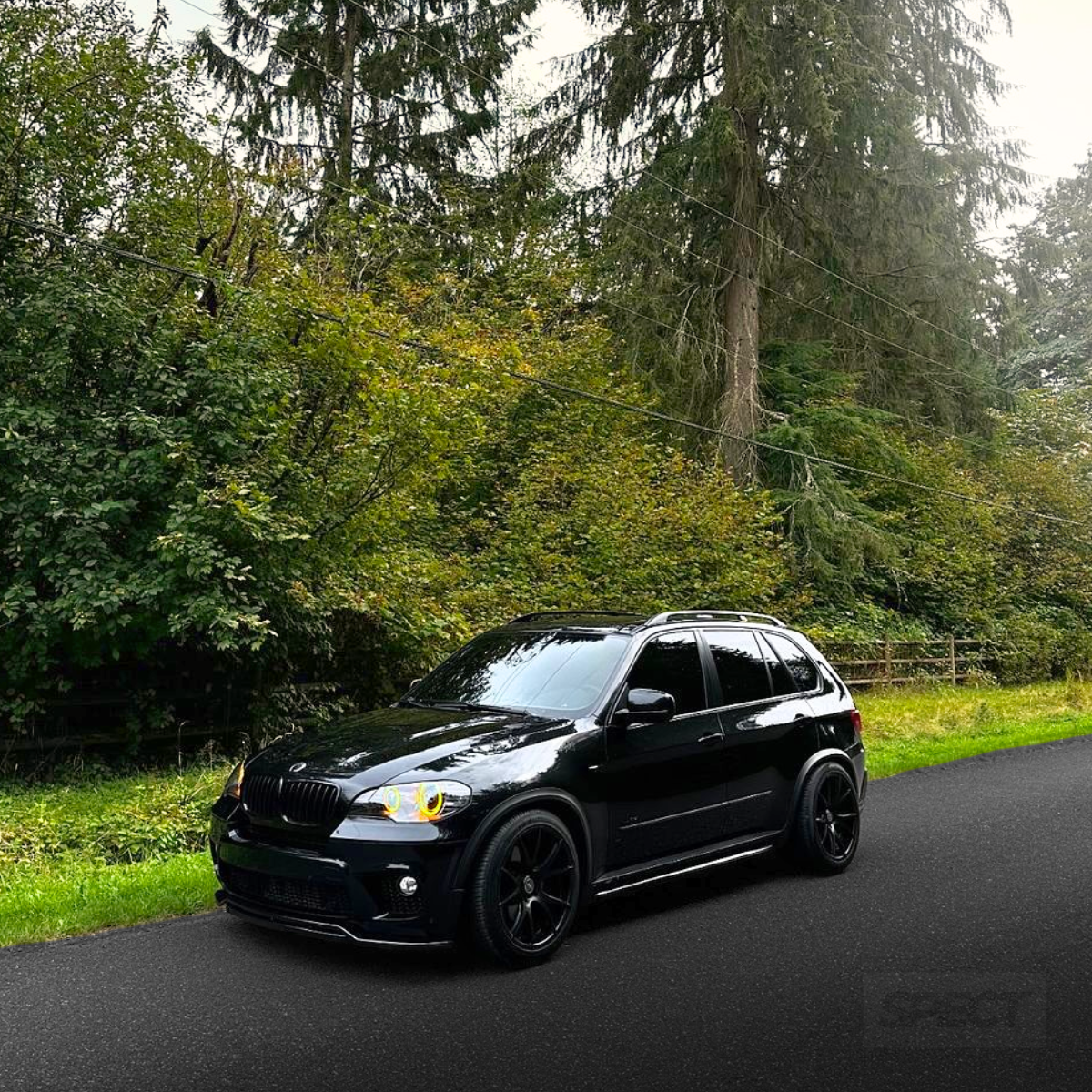 BMW X5 E70 LCI 2011-2013 - Keltaiset DRL-valot RayLights™