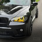 BMW X5 E70 LCI 2011-2013 - Keltaiset DRL-valot RayLights™