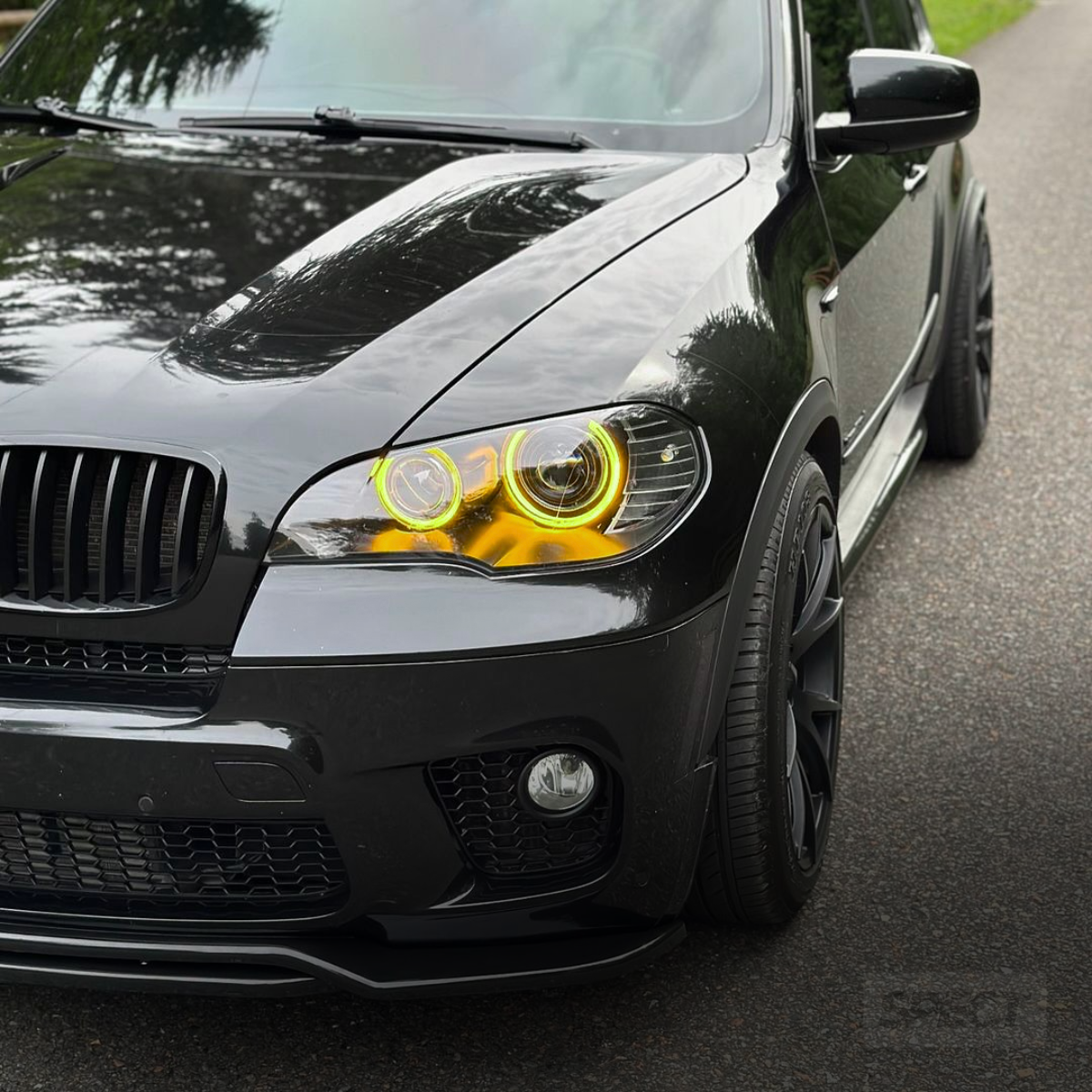BMW X5 E70 LCI 2011-2013 - Keltaiset DRL-valot RayLights™