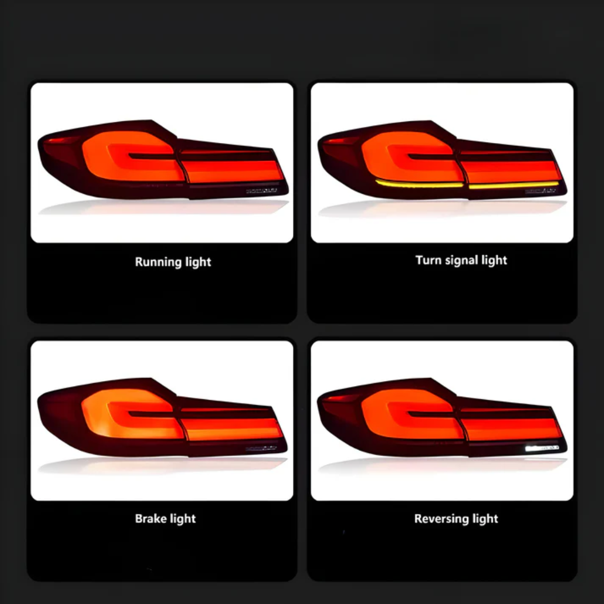 BMW G30/F90 5-sarja 2017-2020 - LCI style takavalot