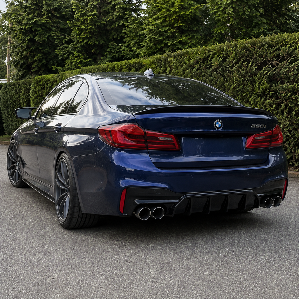 BMW G30/G31 2017-2024 - Competition takadiffuusori kiiltävän musta
