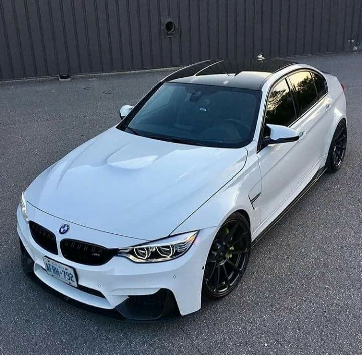 BMW F-sarja peilinkuoret valkoinen M-performance