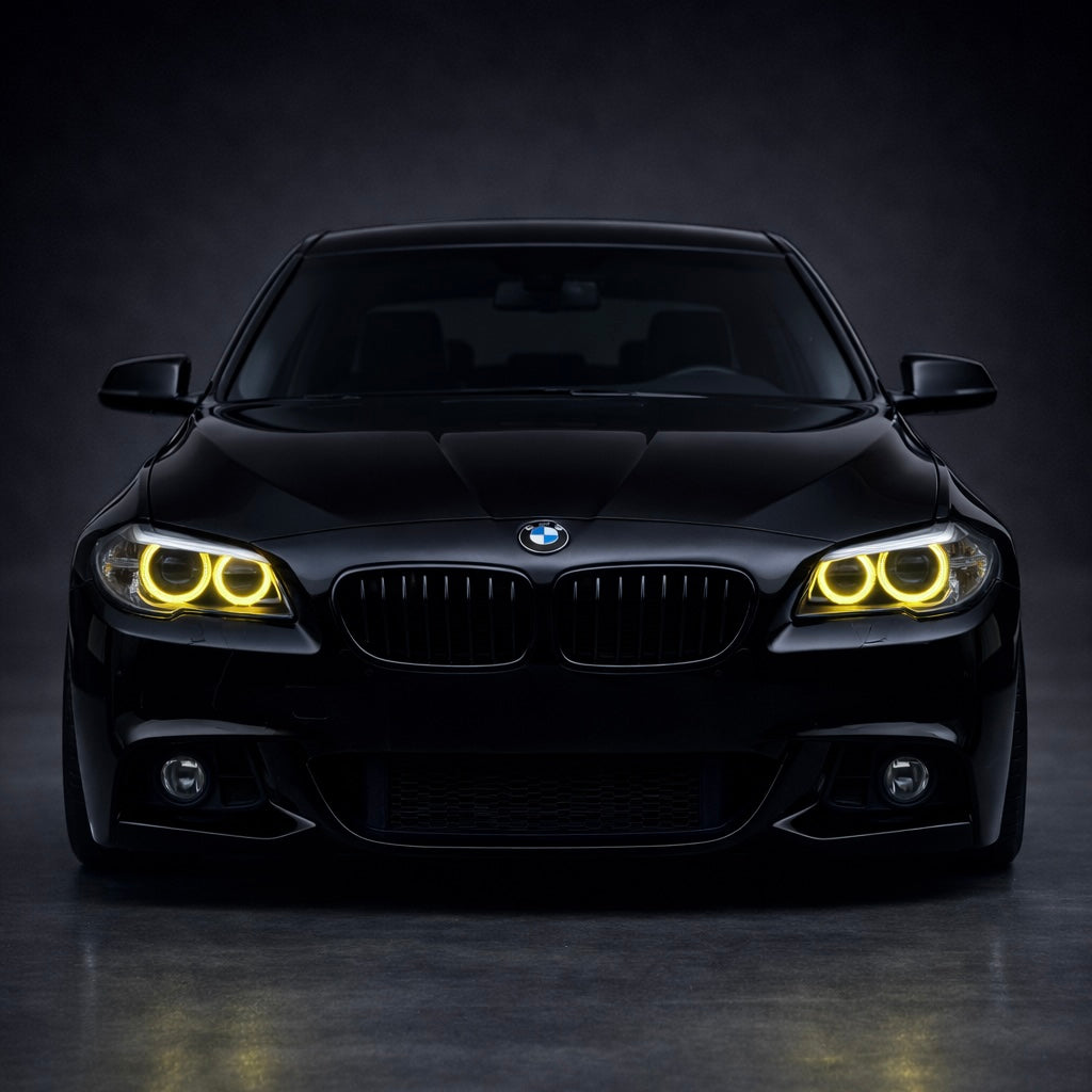 BMW F10/F11 LCI keltaiset DRL -valot